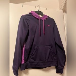 Purple under armor sweatshirt